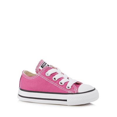 Converse Girls' pink 'Chuck Taylor' trainers